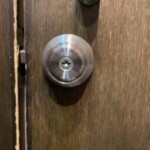 勝手口鍵交換